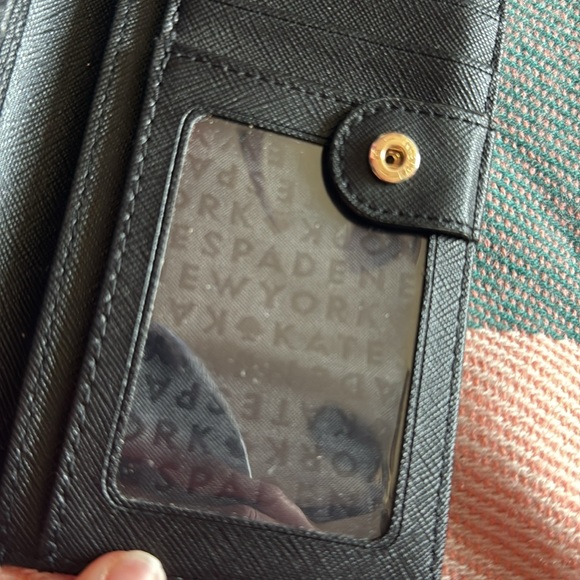 Kate Spade slim black bifold wallet ✨ final reduction. - Picture 3 of 8